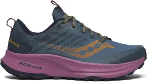 Saucony Ride TR2 GORE-TEX Womens Trail Running Shoes - Blue Memory foam insole