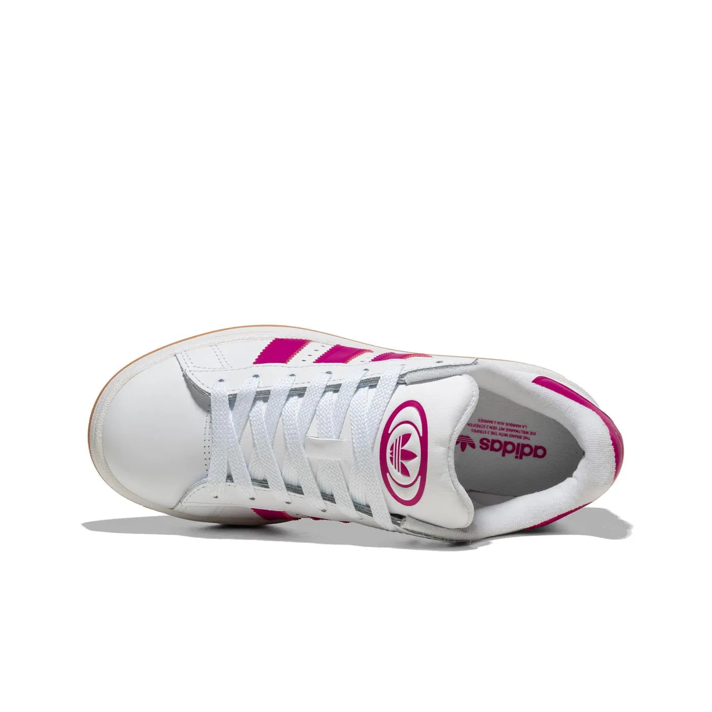 Comfort   padding Adidas Originals Campus 00s J Ftwr White/Semi Lucid Fuchsia