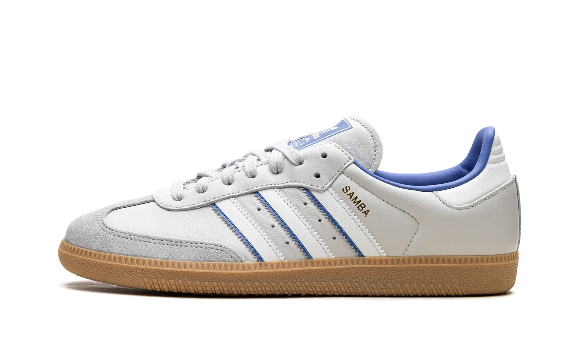 Samba OG "Grey One Blue" Tidy look