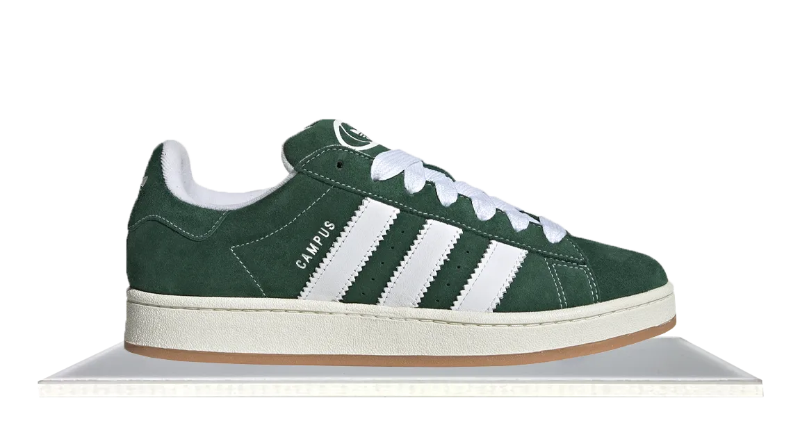Adidas Campus 00s Dark Green Cloud White Minimal Choice