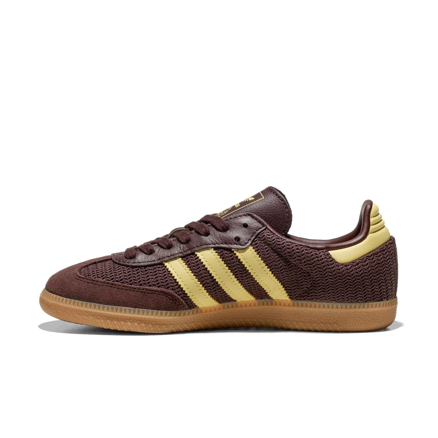 Long distance Adidas Originals Samba OG W Shadow Brown/Powder Yellow/Gum