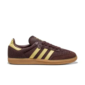 Dynamic Feel Adidas Originals Samba OG W Shadow Brown/Powder Yellow/Gum