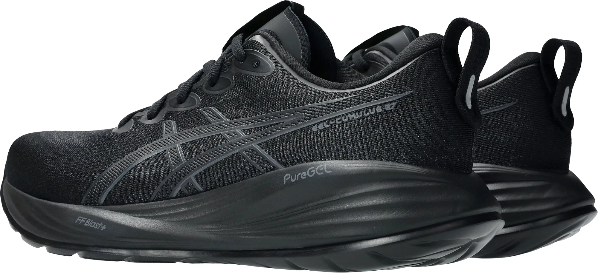hill running shoes Asics Gel Cumulus 27 Mens Running Shoes - Black