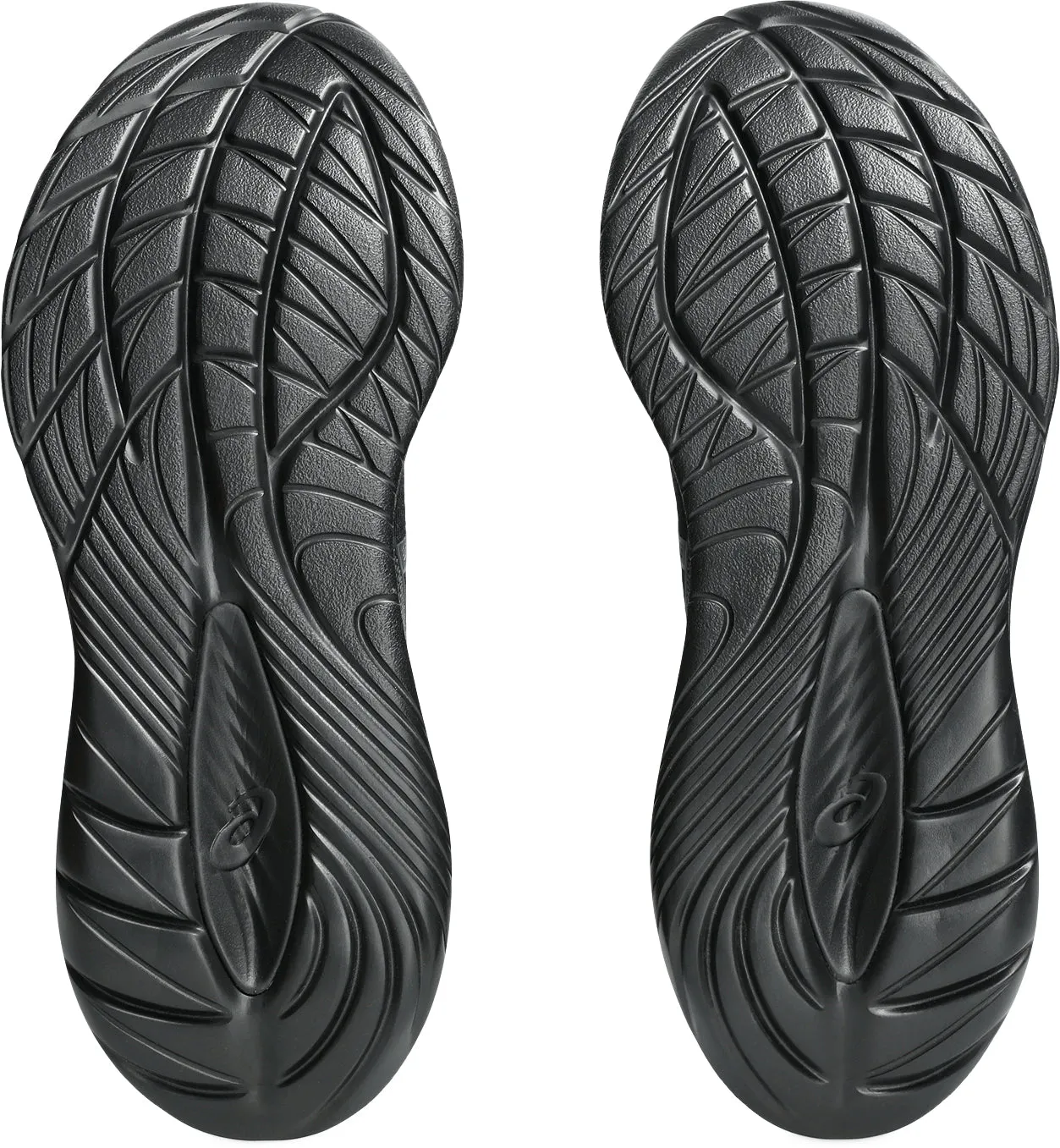 Asics Gel Cumulus 27 Mens Running Shoes - Black Reinforced Midfoot Cage lace - up shoe model