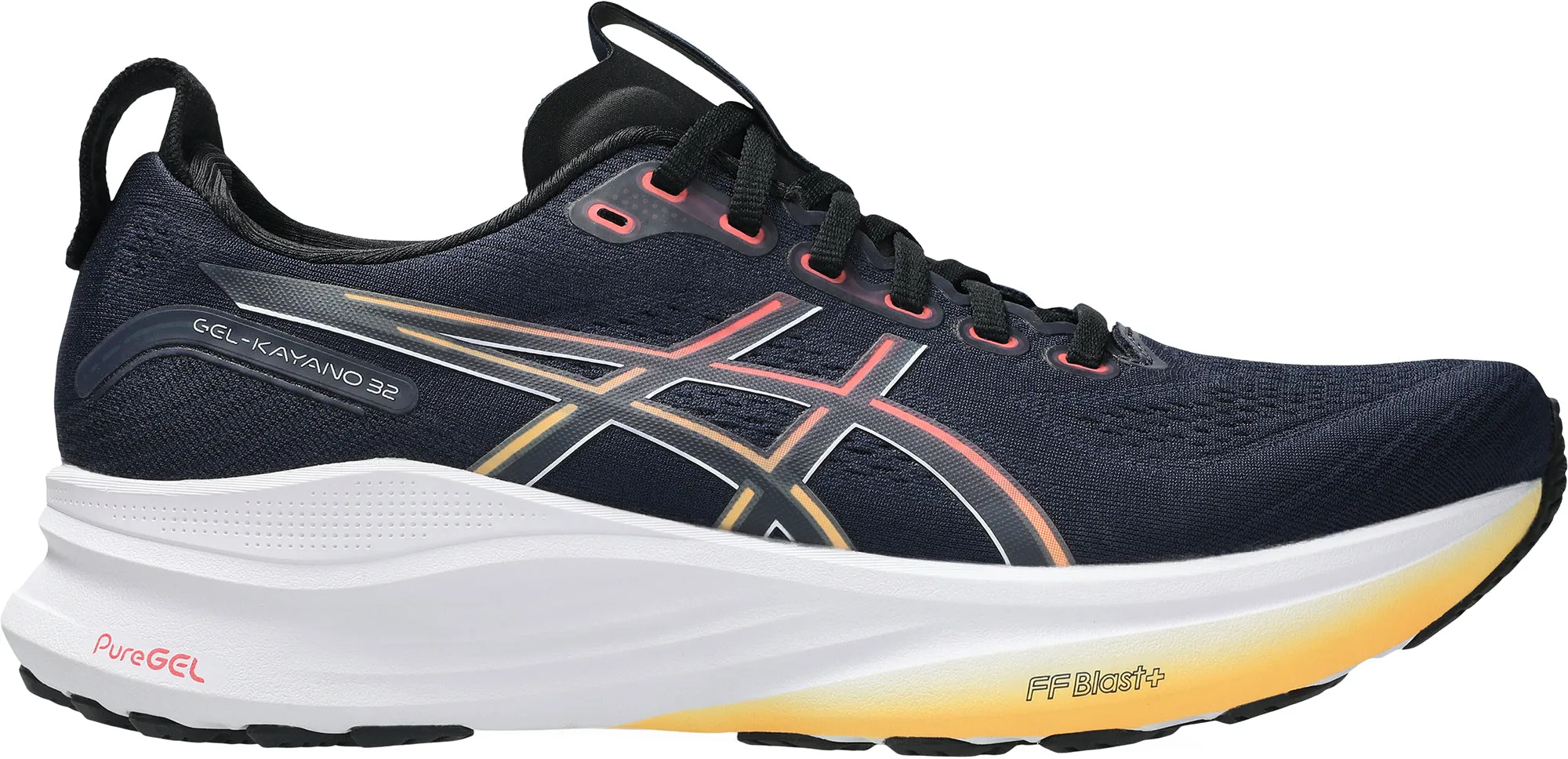 Motion Containment running in a fixed bridge area shoes Asics Gel Kayano 32 Mens Running Shoes - Blue