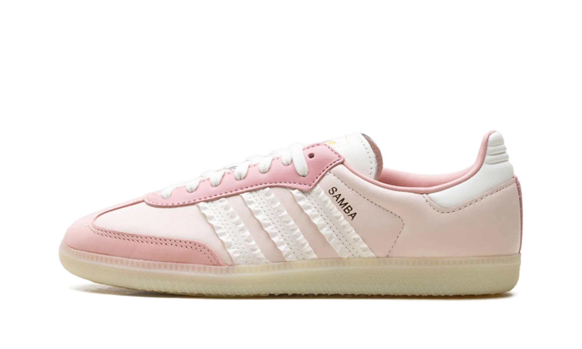 Calm Mood Modern Twist Samba WMNS "Ruffle Stripes - Wonder Mauve"