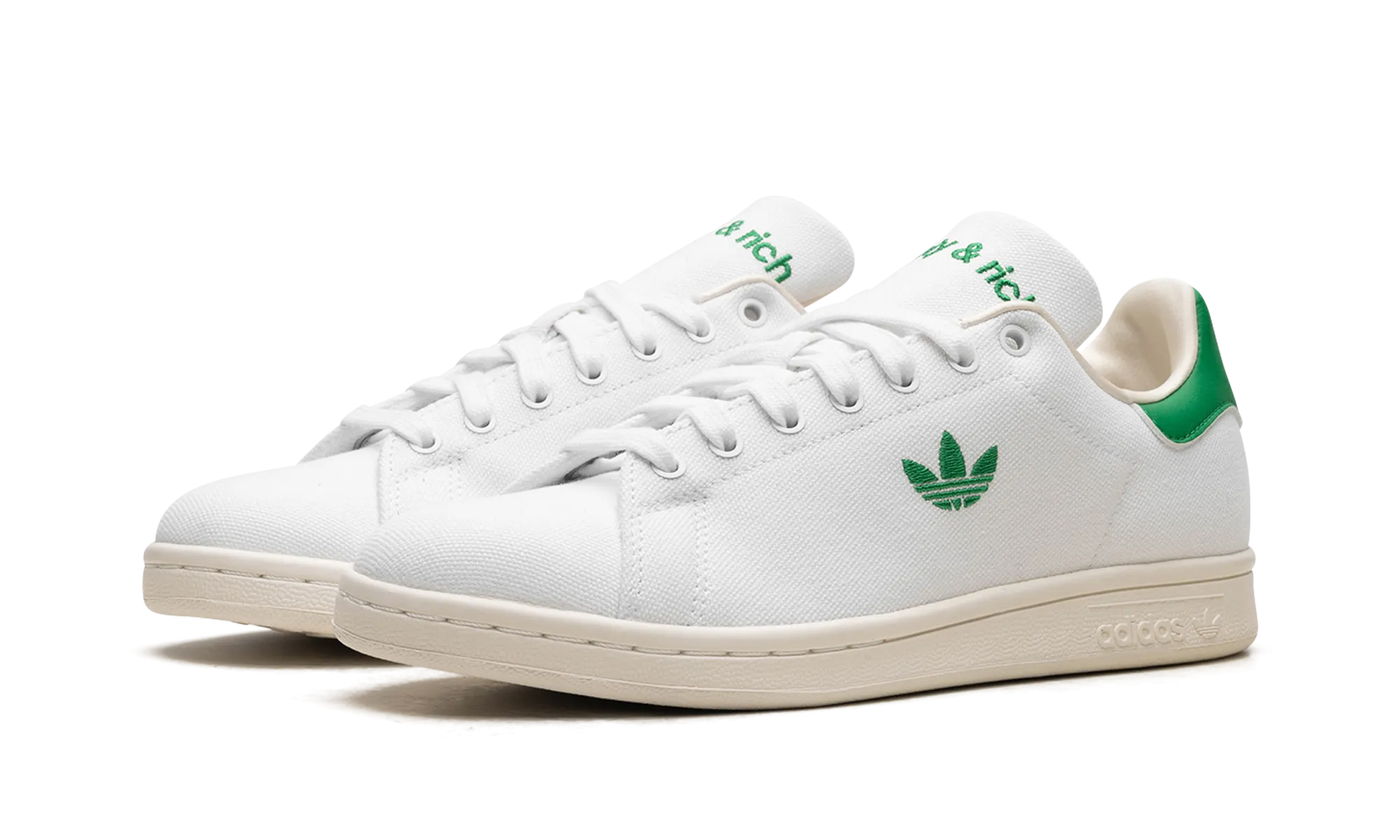 Stan Smith "SPORTY & RICH - White / Green" Stable Structure Move Around