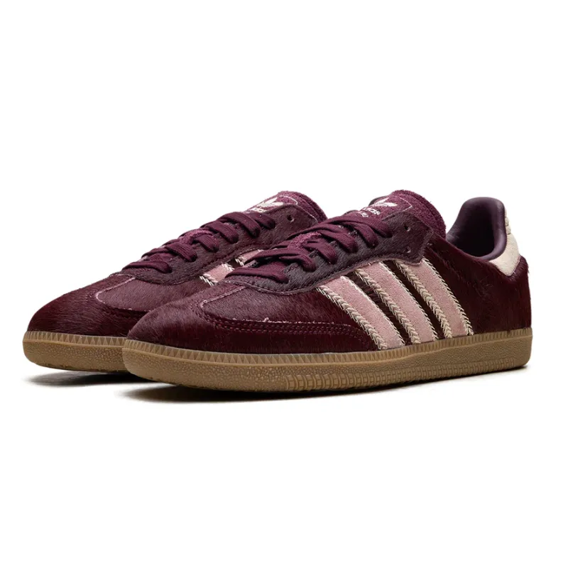 Walk Comfort Shady Hike adidas Samba OG Maroon Sand Strata Pony