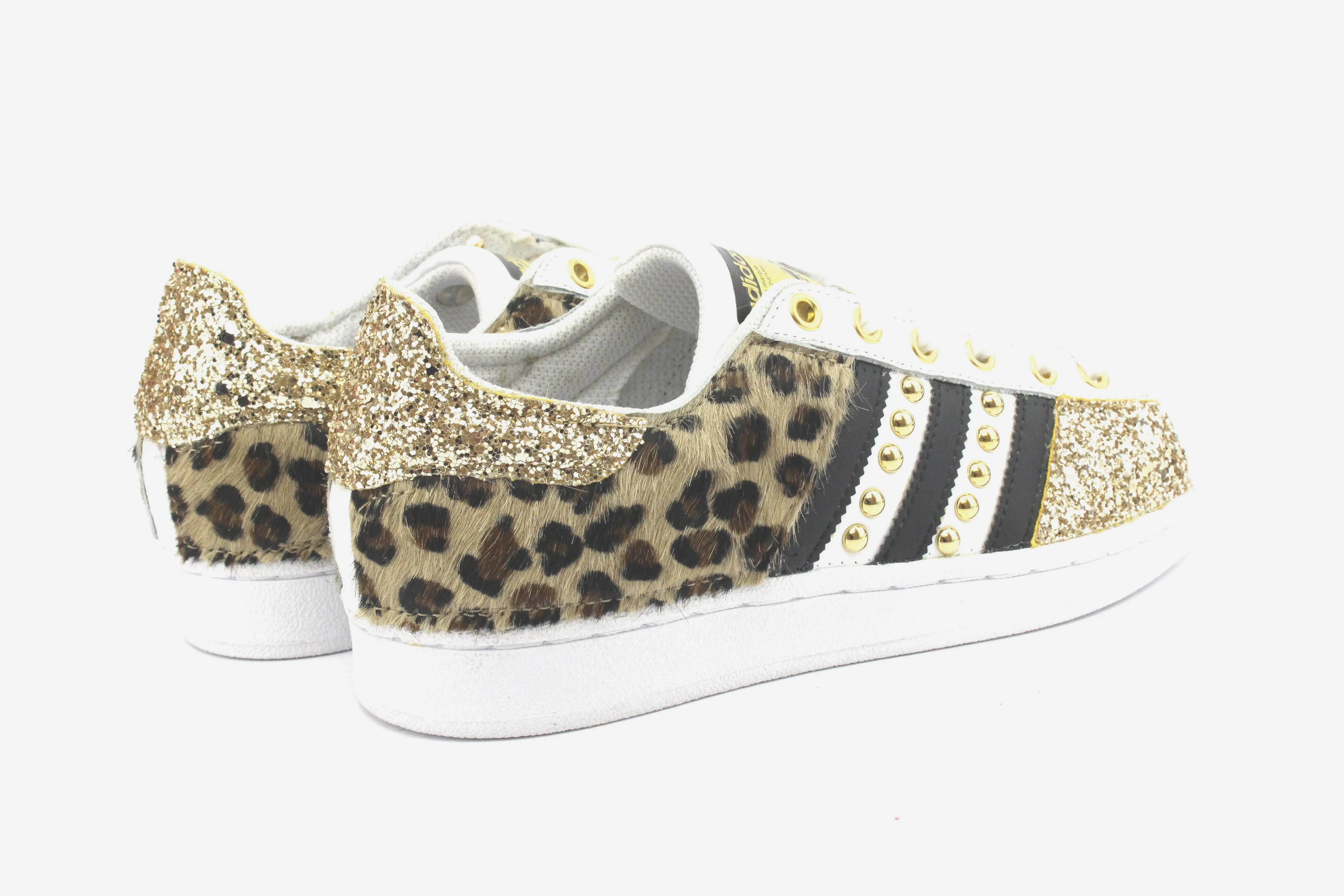 Fog Path EcoFriendly Adidas Superstar Maculate Glitter Gold & Borchie