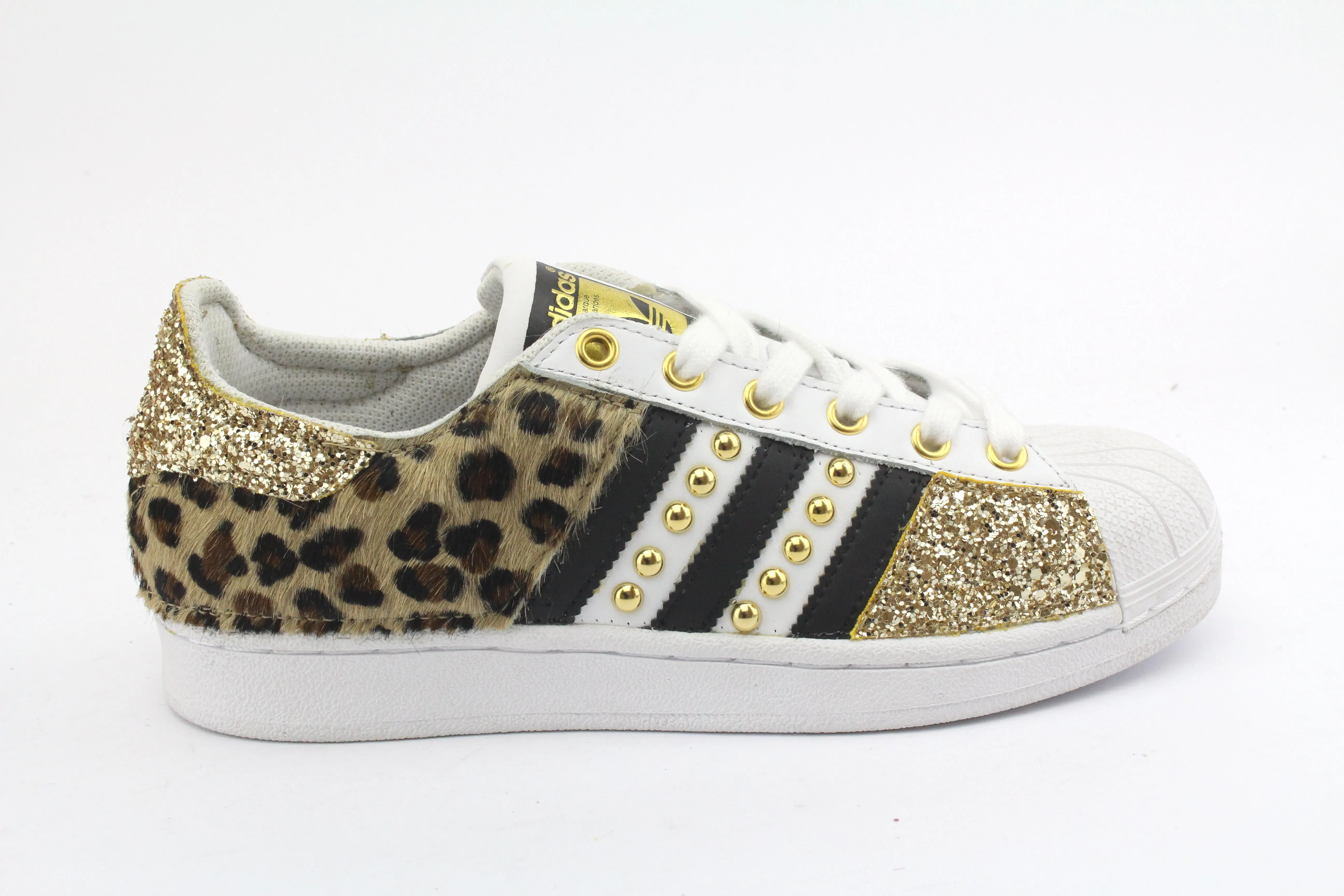 Guide Hike Adidas Superstar Maculate Glitter Gold & Borchie