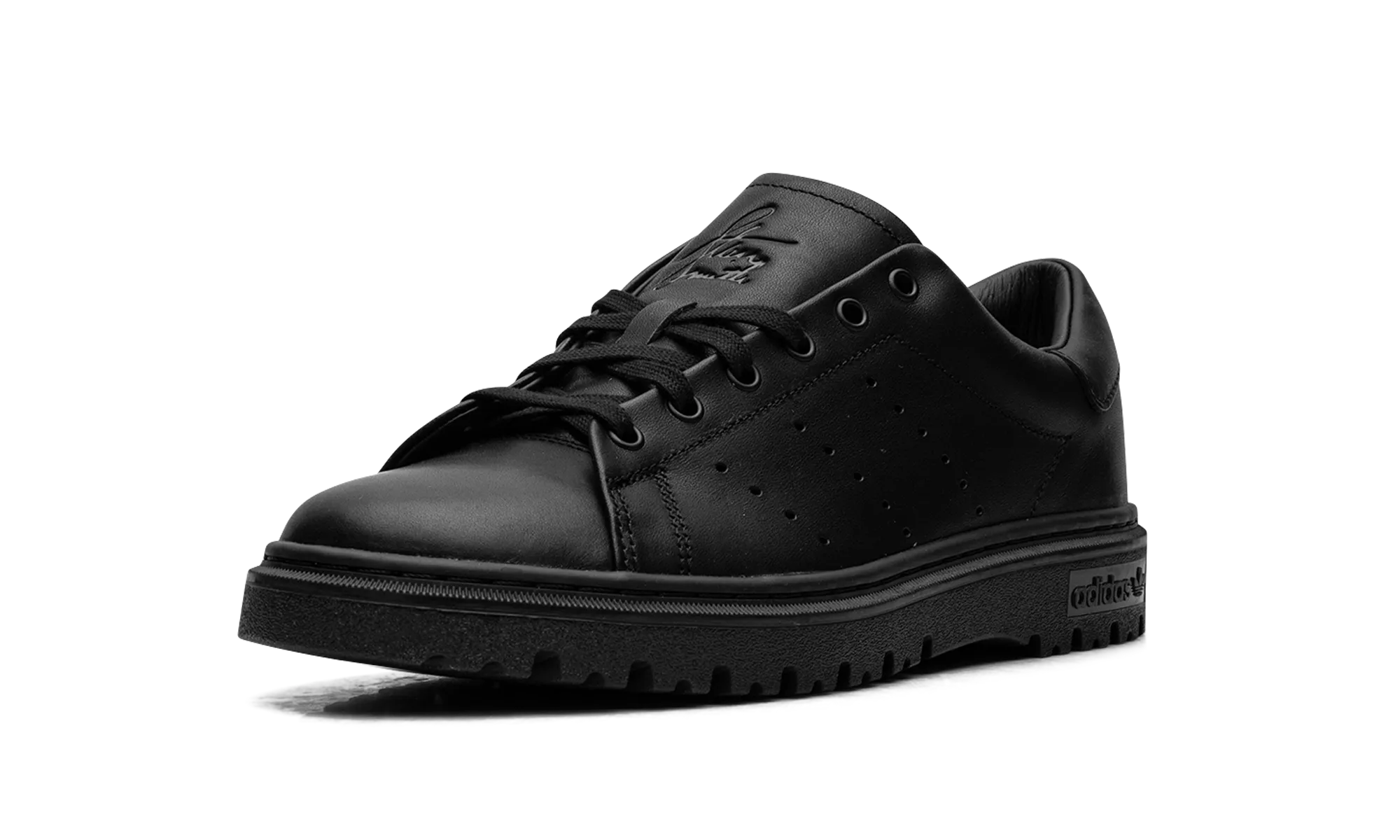 Stan Smith "Freizeit Black" Breathable Insoles Youth Vibe