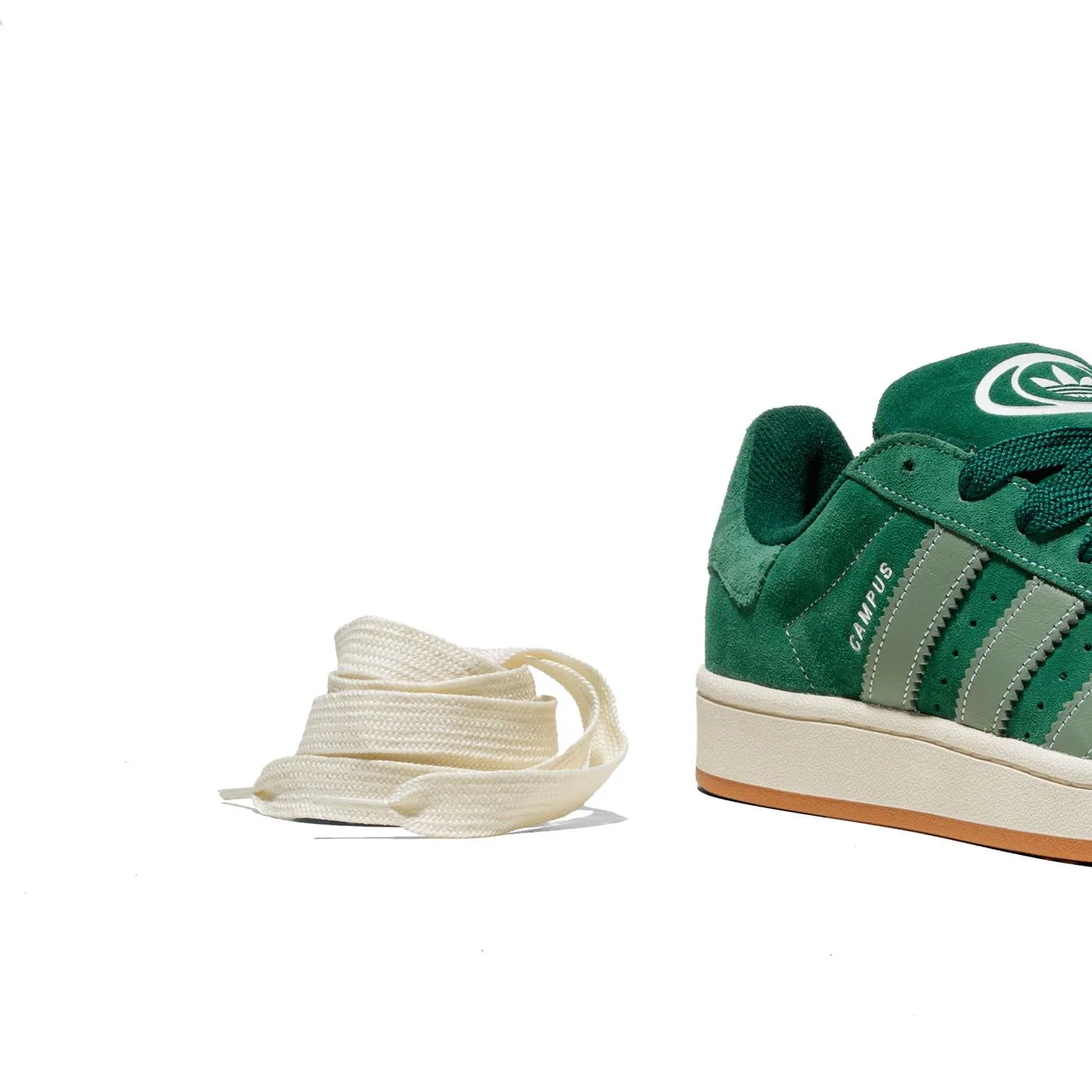 Recycled fabric Adidas Originals Campus 00s Collegiate Green/Silver Green