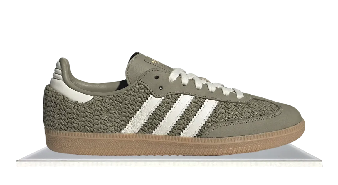 adidas Samba OG Crochet Pack Orbit Green Pause Step Smart Footwear