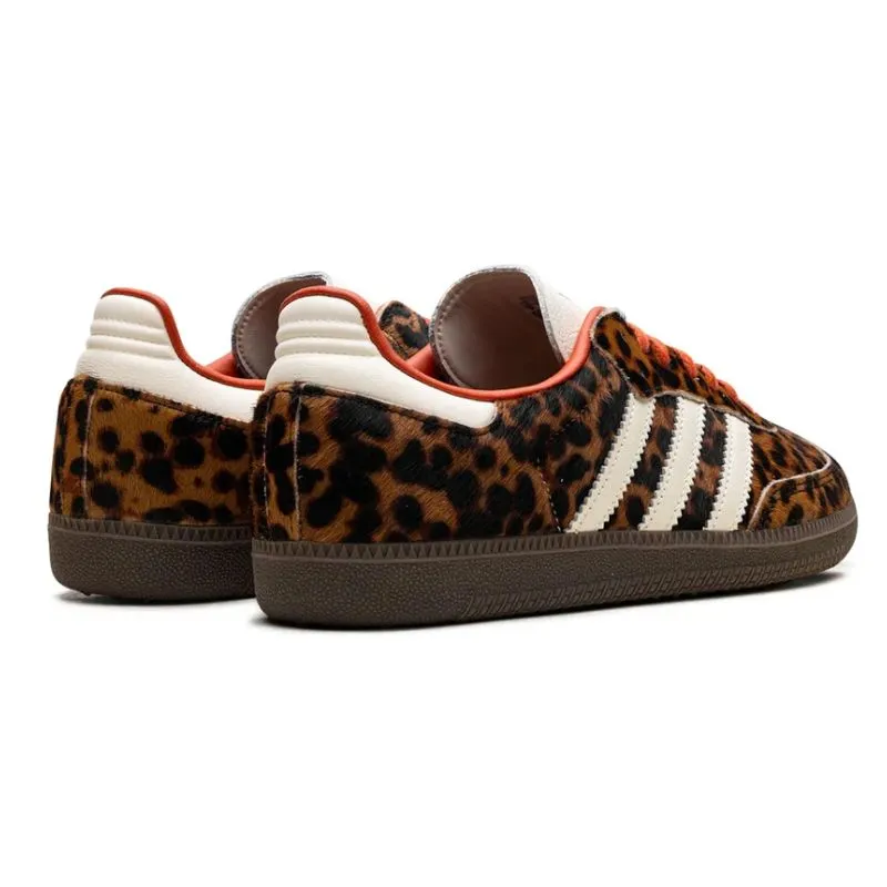 adidas Samba OG Preloved Red Leopard (Women's) Fit Anytime Eco Friendly