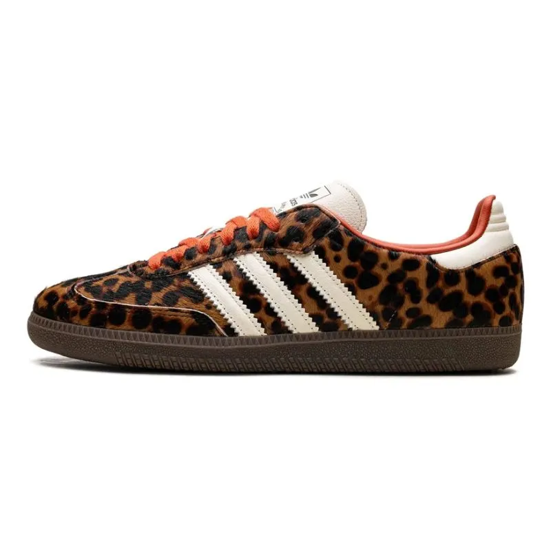 adidas Samba OG Preloved Red Leopard (Women's) Air Soft
