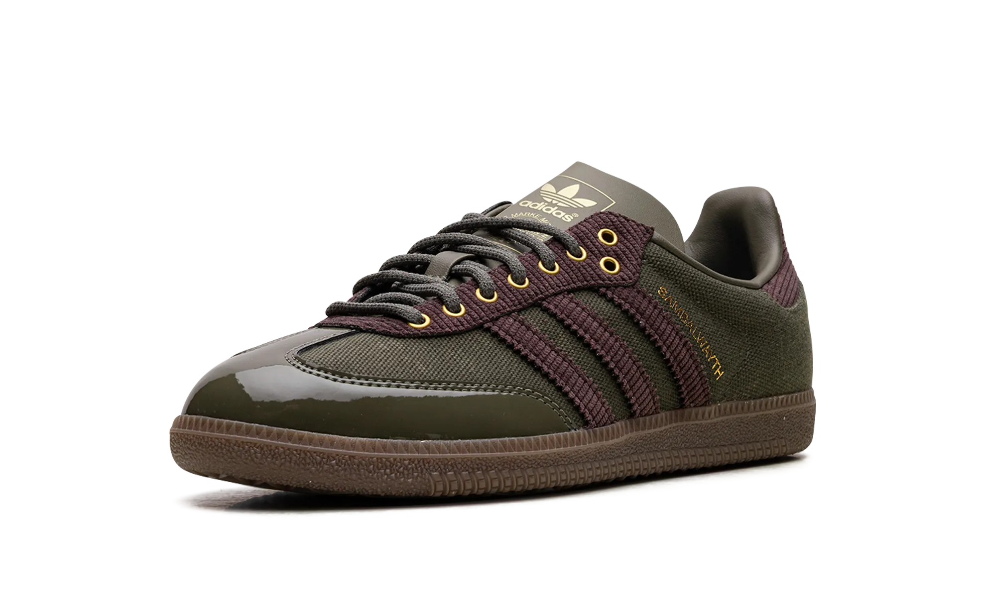 Vegan Material Fast Entry Samba "ALWAYTH - Olive Strata"
