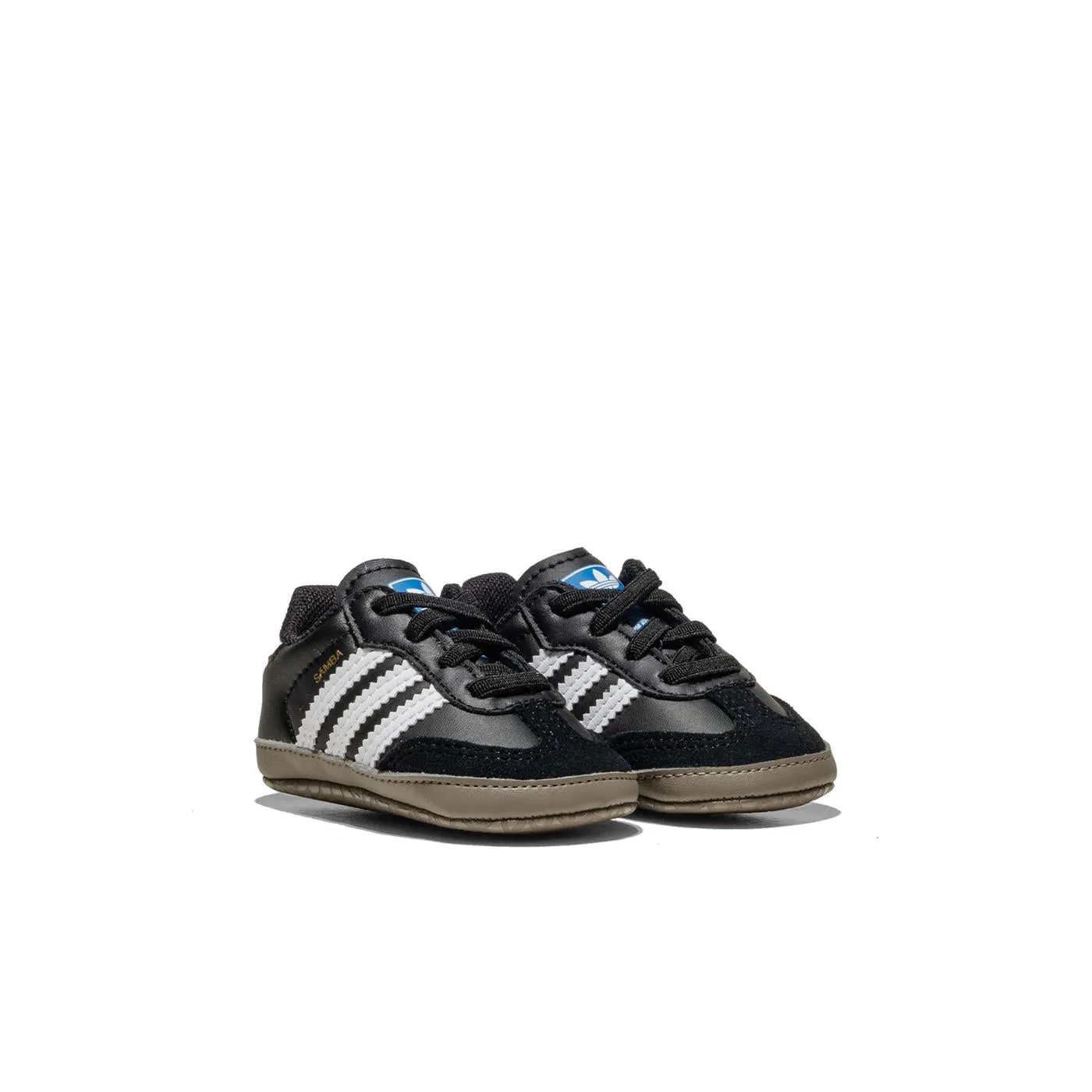 Fashionable Walk Adidas Originals Samba Crib Core Black/Ftwr White/Bluebird