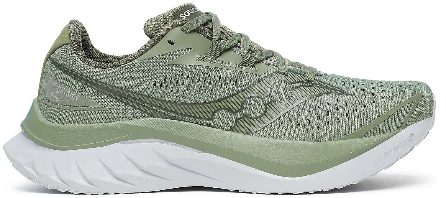 Smooth - finish Saucony Endorphin Speed 4 Mens Running Shoes - Green