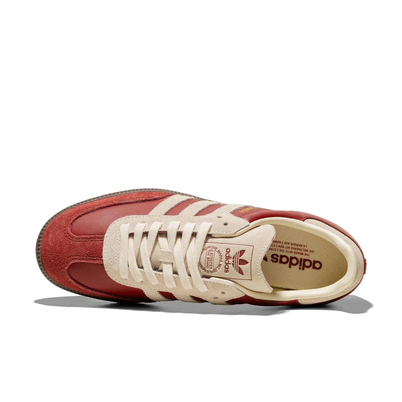 Adidas Originals Samba OG Preloved Ruby/Cream White/Gum Flexibility shape fit