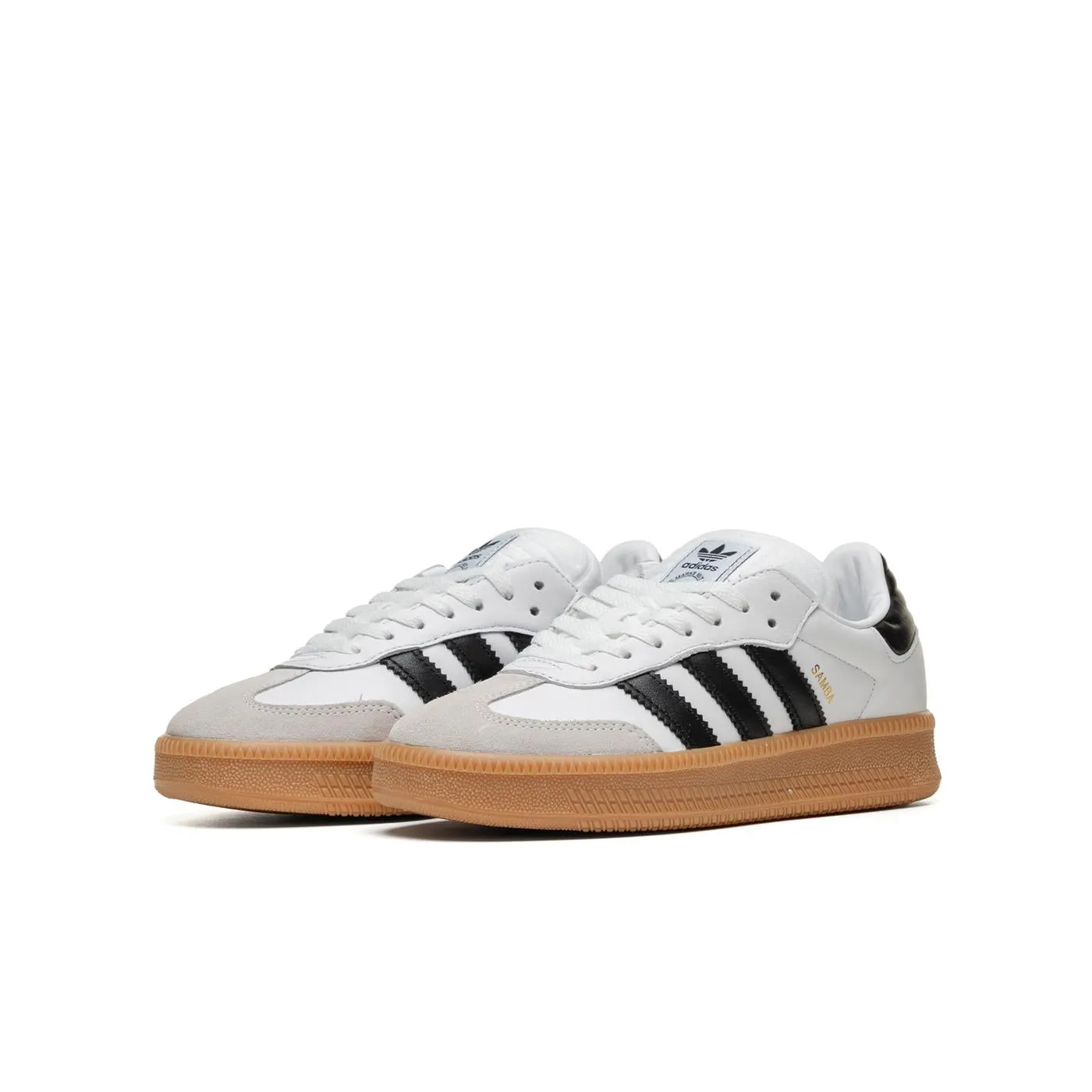 Quick Travel Flexible Comfort Shoes. Adidas Originals Samba XLG J Ftwr White/Core Black/Gum