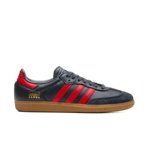 Adidas Originals Samba OG Carbon/Better Scarlet/Gum Ultra Flex Outsole