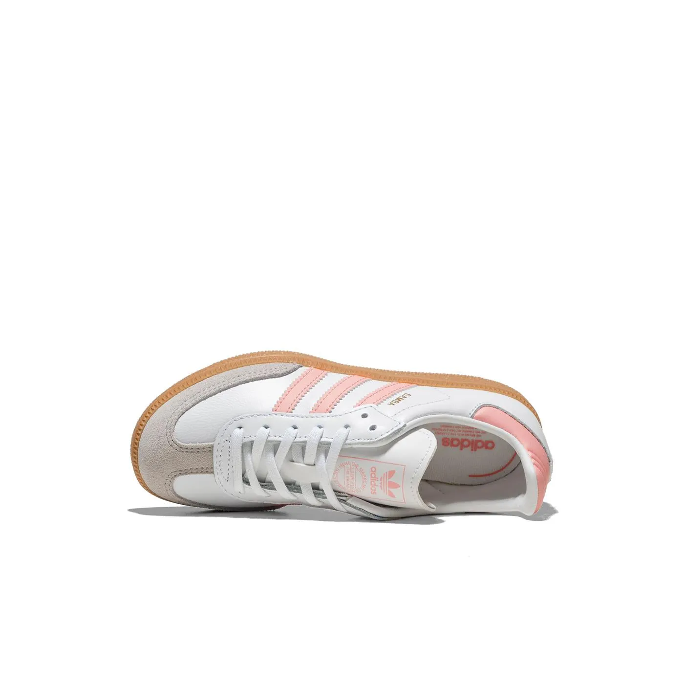 Adidas Originals Samba OG C Ftwr White/Semi Pink Spark/Gum Cool Step Comfortable toe box