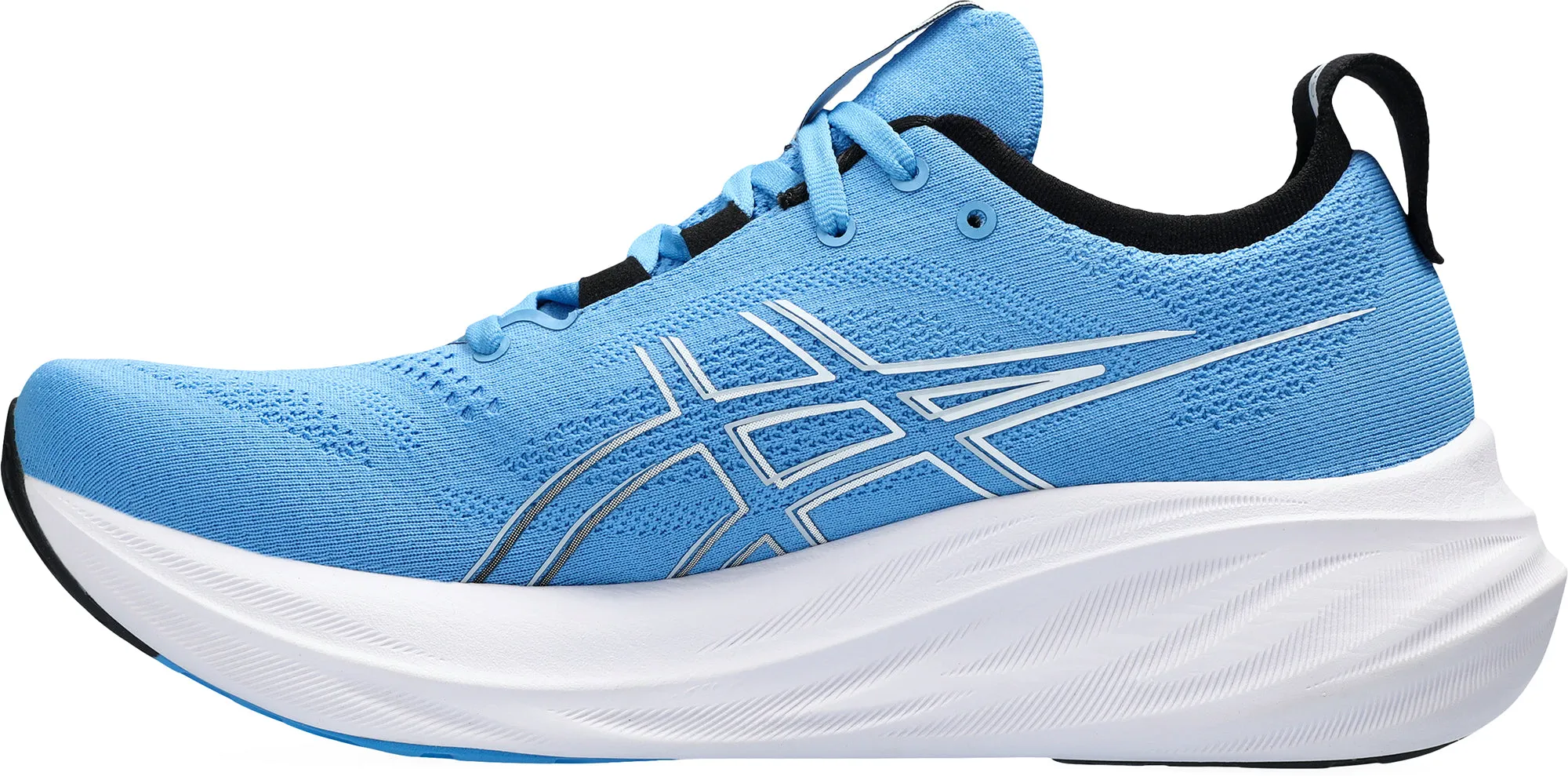 Adaptive Zone Cushioning Asics Gel Nimbus 26 Mens Running Shoes - Blue