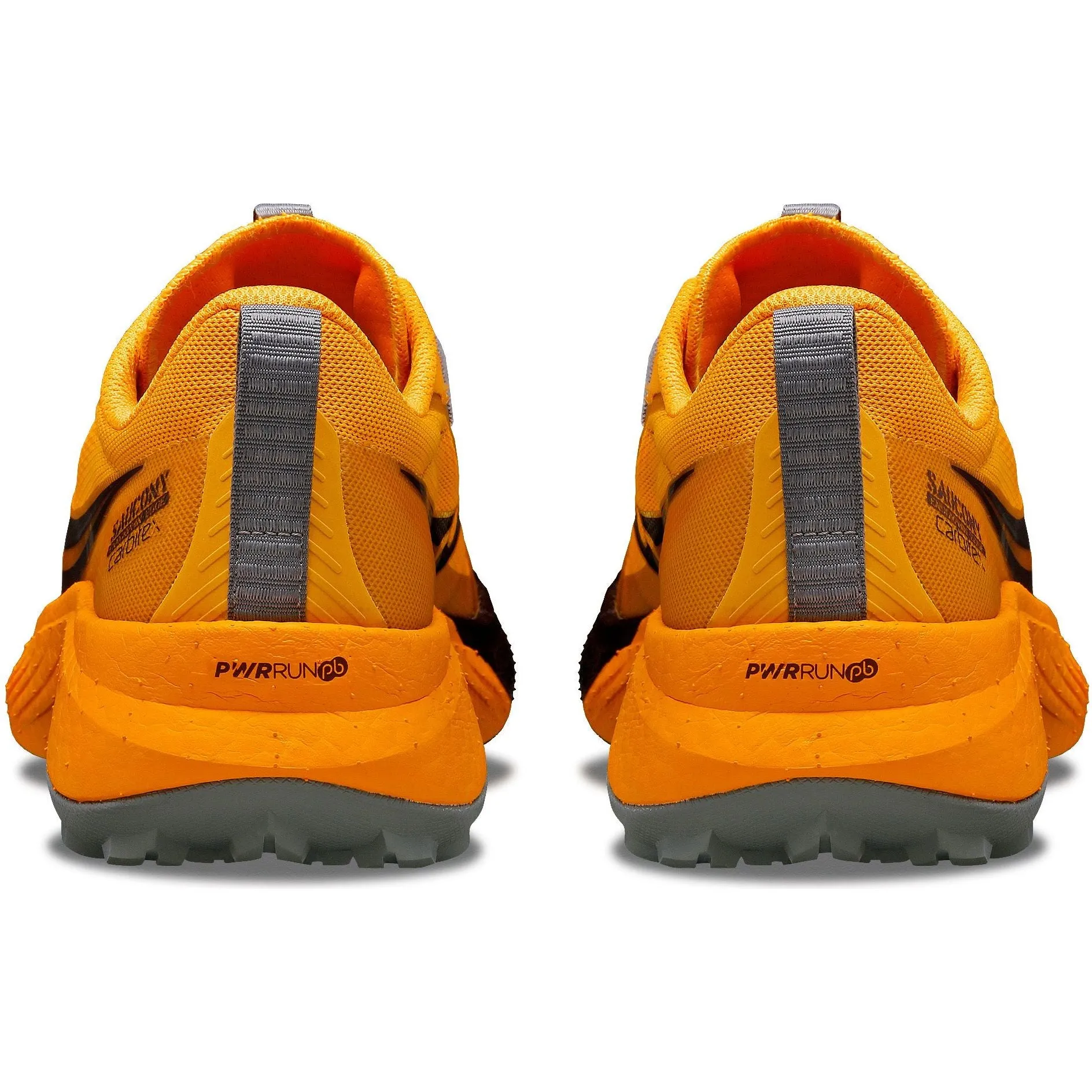 casual runners' footwear Saucony Endorphin Edge Womens Trail Running Shoes - Orange