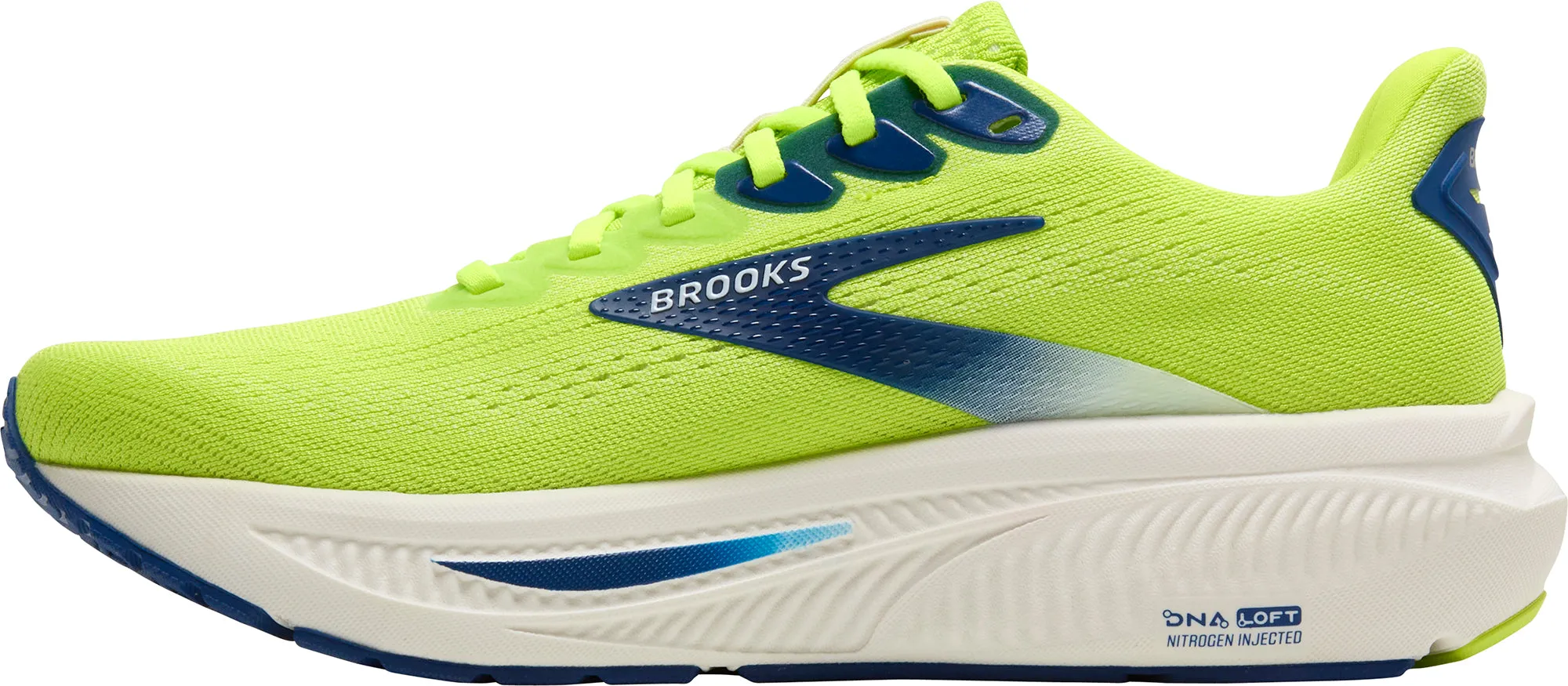 Brooks Ghost 17 Mens Running Shoes - Green Reactive Rollbar Tech