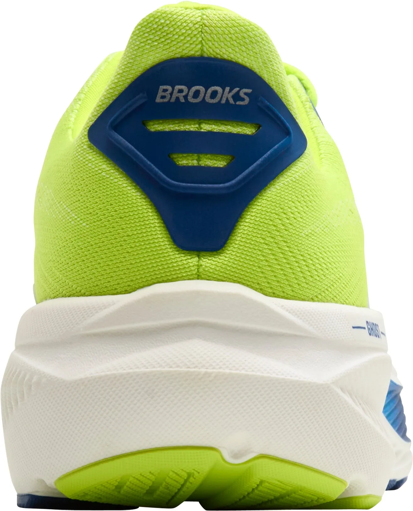 running with a maximalist style sandy shoes Brooks Ghost 17 Mens Running Shoes - Green