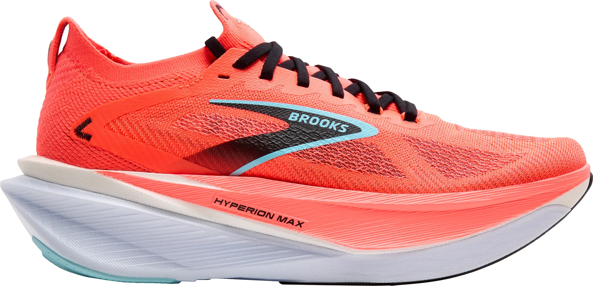 Impact Protection Technology Sustainable Manufacturing Brooks Hyperion Max 3 Mens Running Shoes - Orange