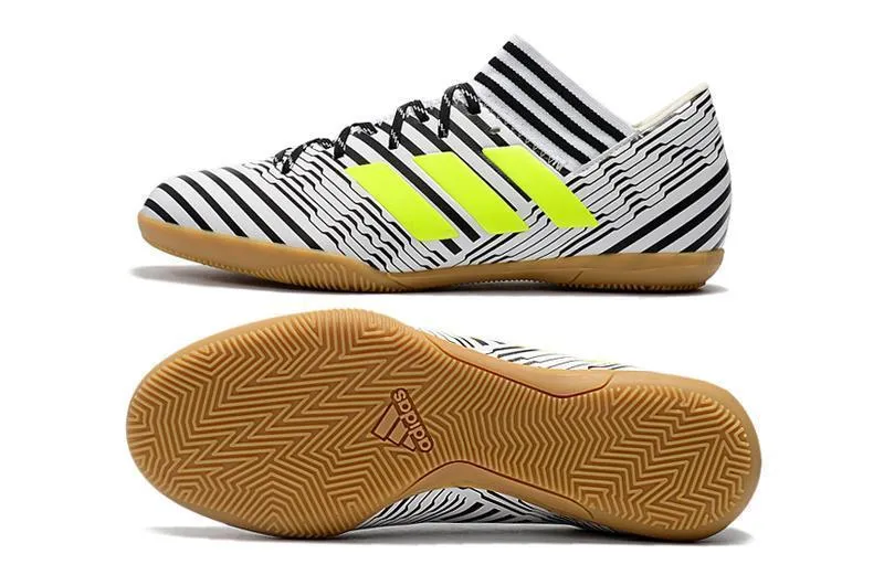 New Adidas Nemeziz Series TF Soccer Cleats Shoes White Black Orange Green Performance Fit Strike Zone