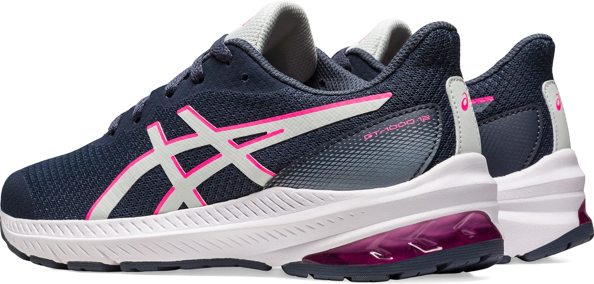 EasyClean cold - weather Asics GT 1000 12 GS Junior Running Shoes - Blue