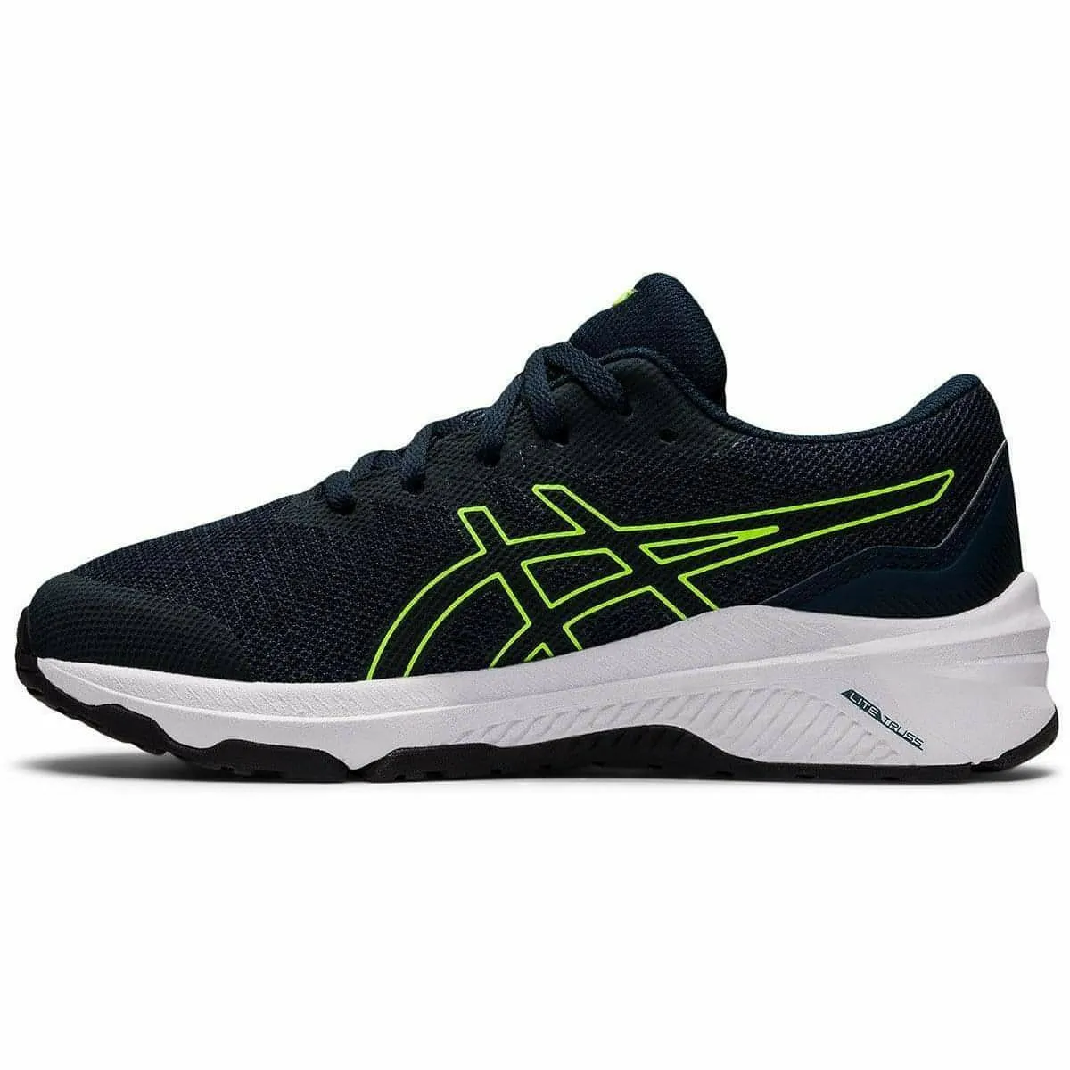Durable Abrasion Guard Asics GT 1000 11 GS Junior Running Shoes - Blue