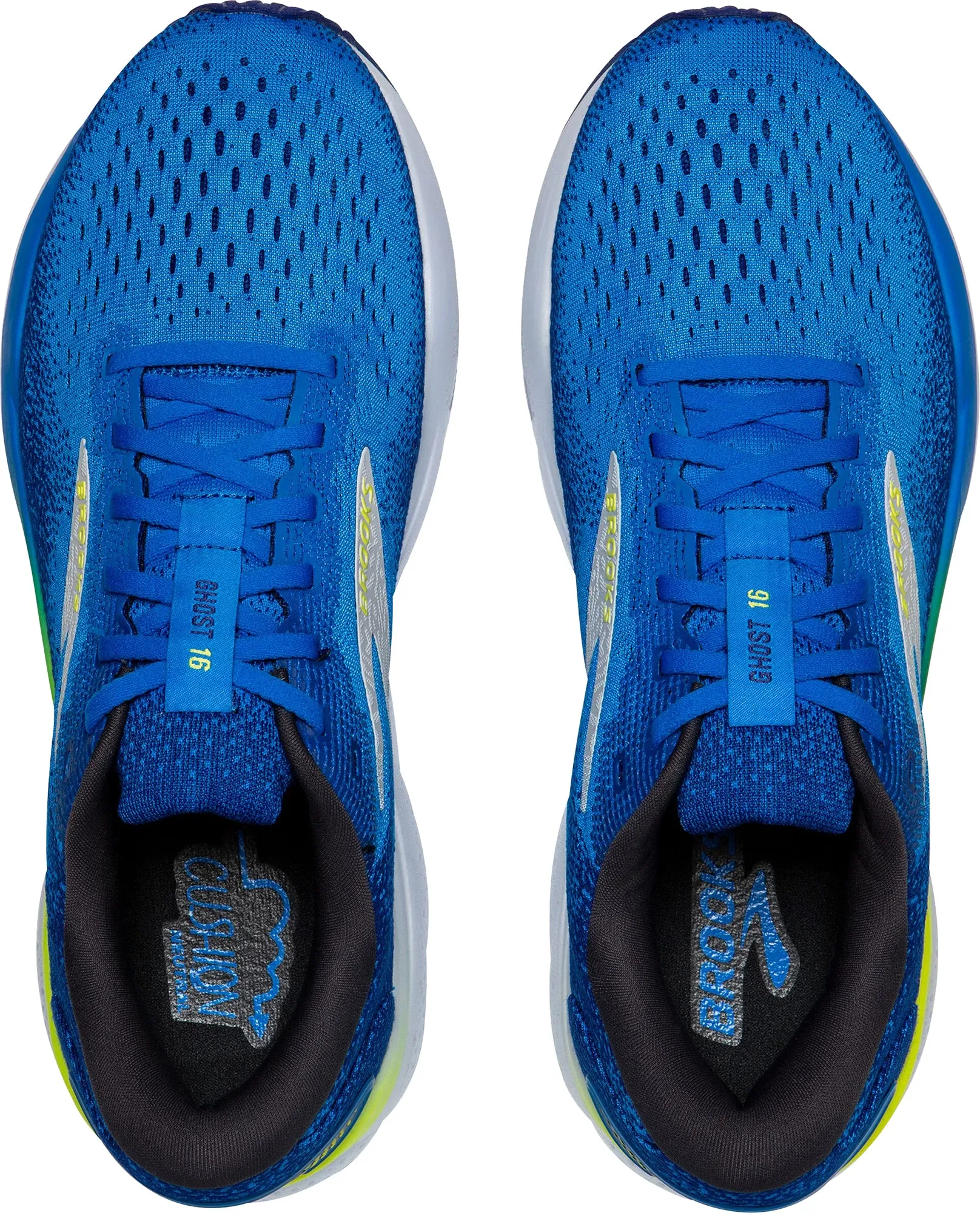 Brooks Ghost 16 Mens Running Shoes - Blue running in cross - country races shoes