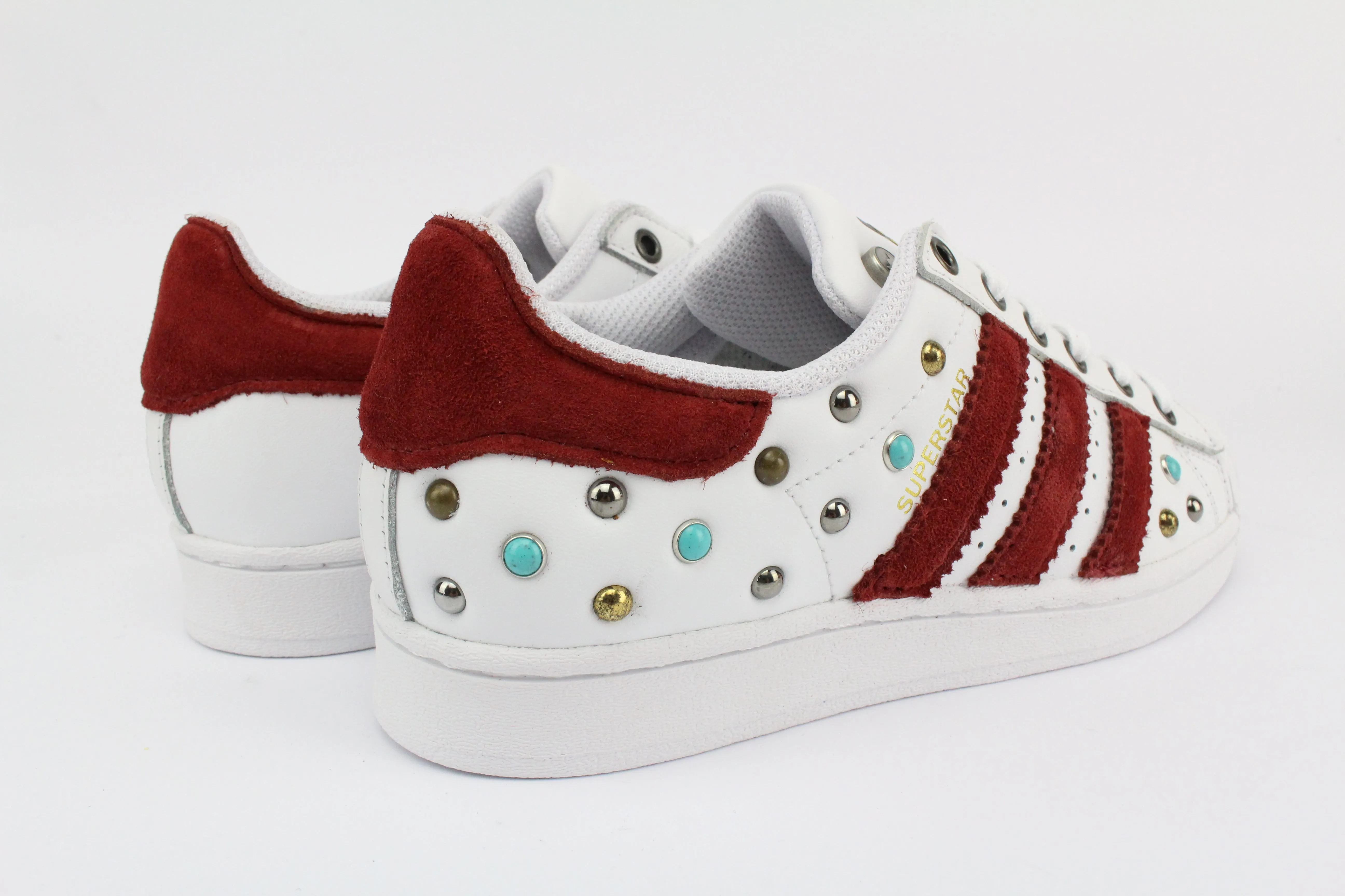 Adidas Superstar Camoscio & mix Borchie Moon Jog