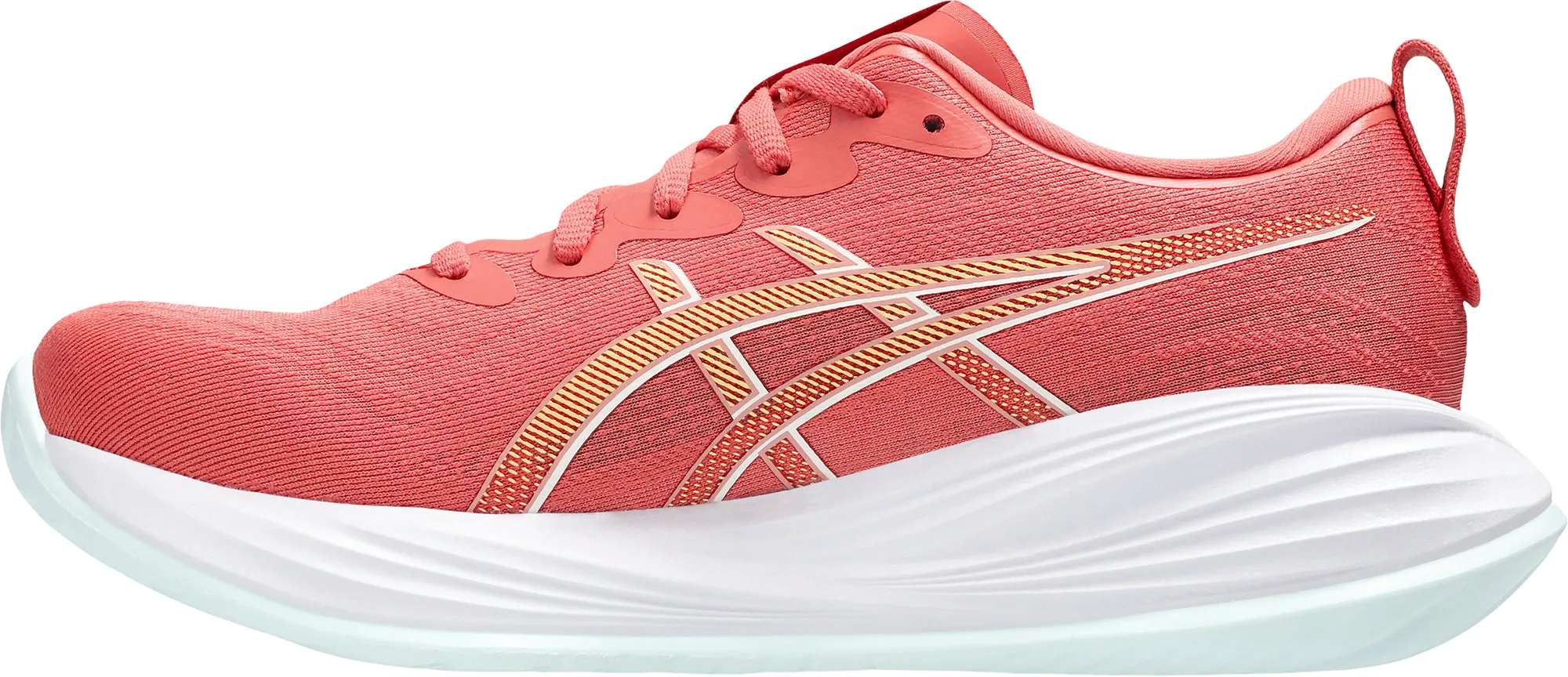 Tensile Reinforced Eyelets Asics Gel Cumulus 27 Womens Running Shoes - Pink