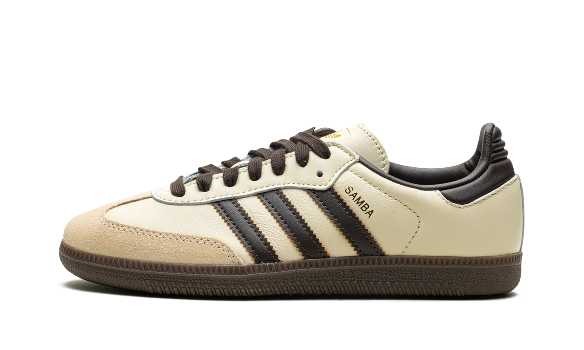 Samba OG "Cream White / Dark Brown" Soft Build Walking Mood