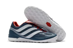 New Adidas Predator Precision TF Soccer Cleats Shoes Blue White Red Foot Stability Pivot Zone