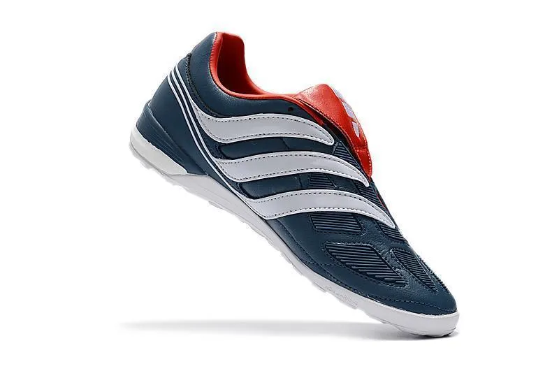 New Adidas Predator Precision TF Soccer Cleats Shoes Blue White Red Hyper-Responsive