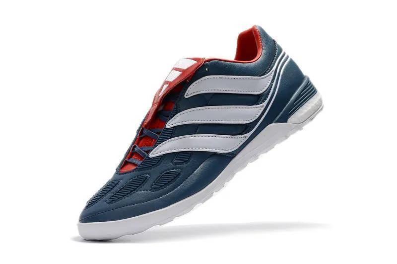Kinetic Push Midfield Speed New Adidas Predator Precision TF Soccer Cleats Shoes Blue White Red