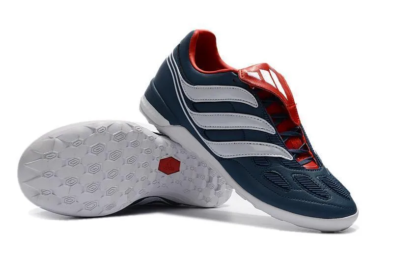 Traction Zone Player Speed New Adidas Predator Precision TF Soccer Cleats Shoes Blue White Red