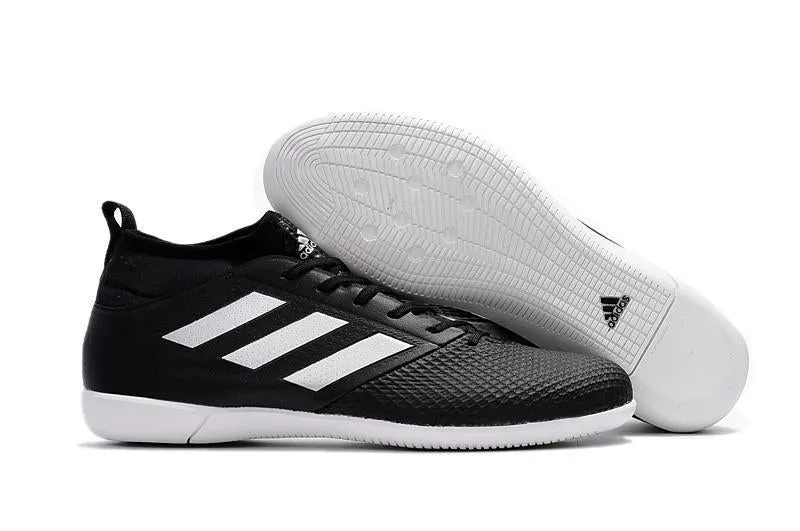 Adidas ACE 17.3 Primemesh TF Soccer Cleats Core Black Running White Night Lateral Move