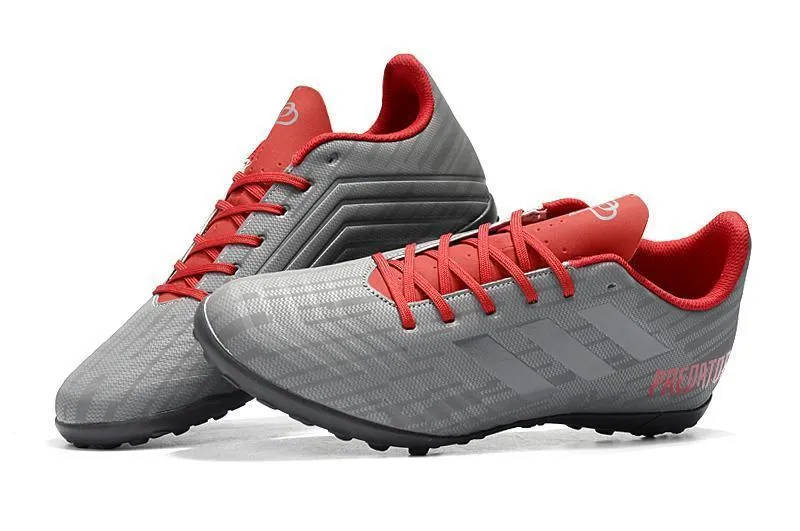 Match Comfort Heel Foam New Adidas Predator Accelerator TF Soccer Cleats Shoes Gray Red
