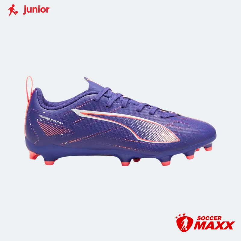 Puma Junior Ultra 5 Play Firm/Artificial-Ground Cleats Attack Mind Smooth Motion