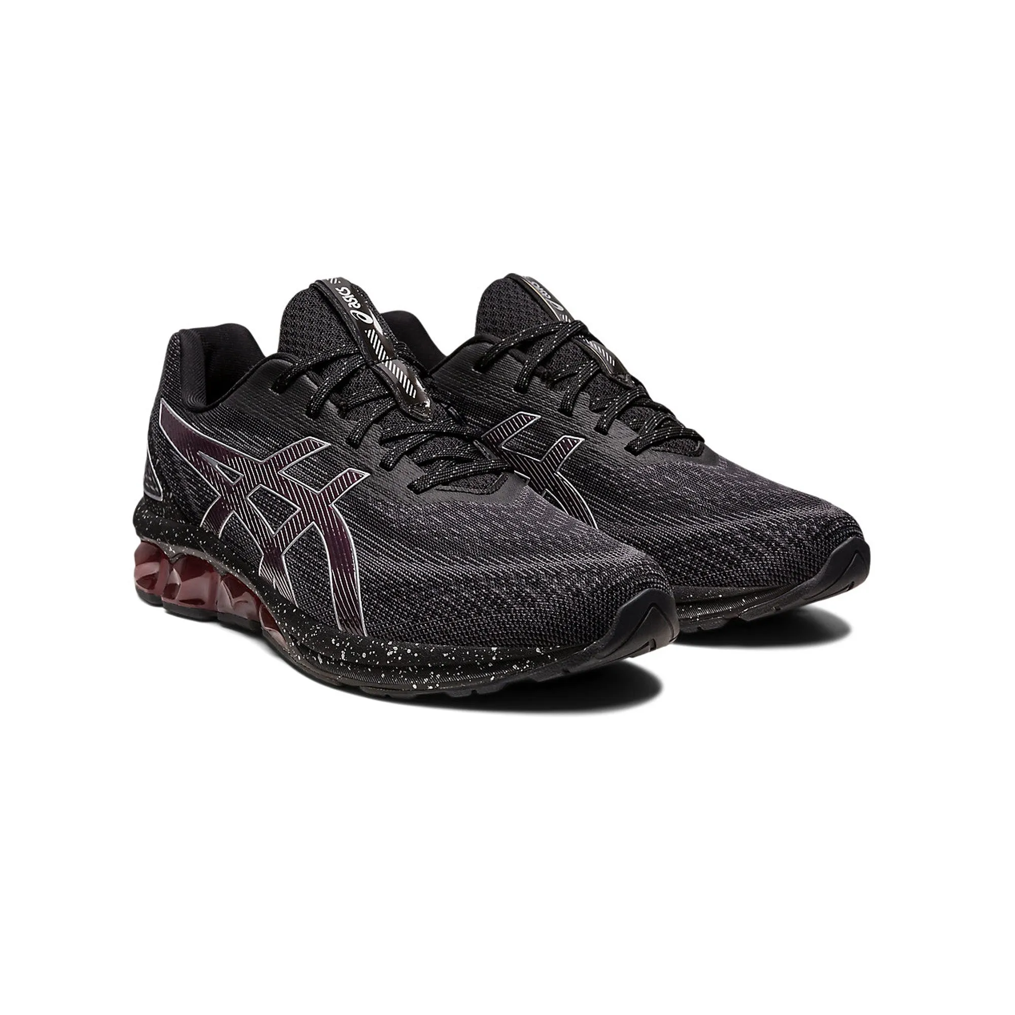 Comfortable Shank all - season shoes ASICS GEL QUANTUM 180 VII  'Black / Cayenne'