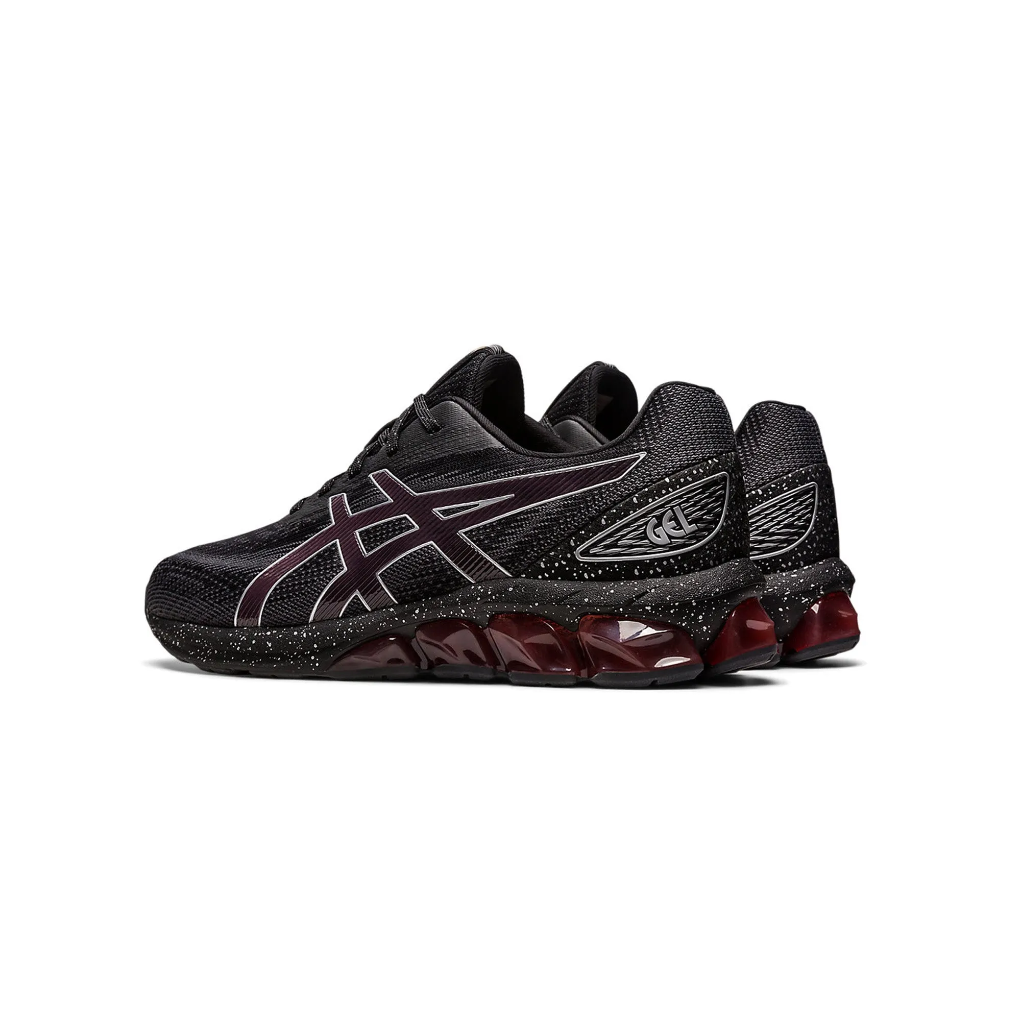 ASICS GEL QUANTUM 180 VII  'Black / Cayenne' flat - terrain running shoes