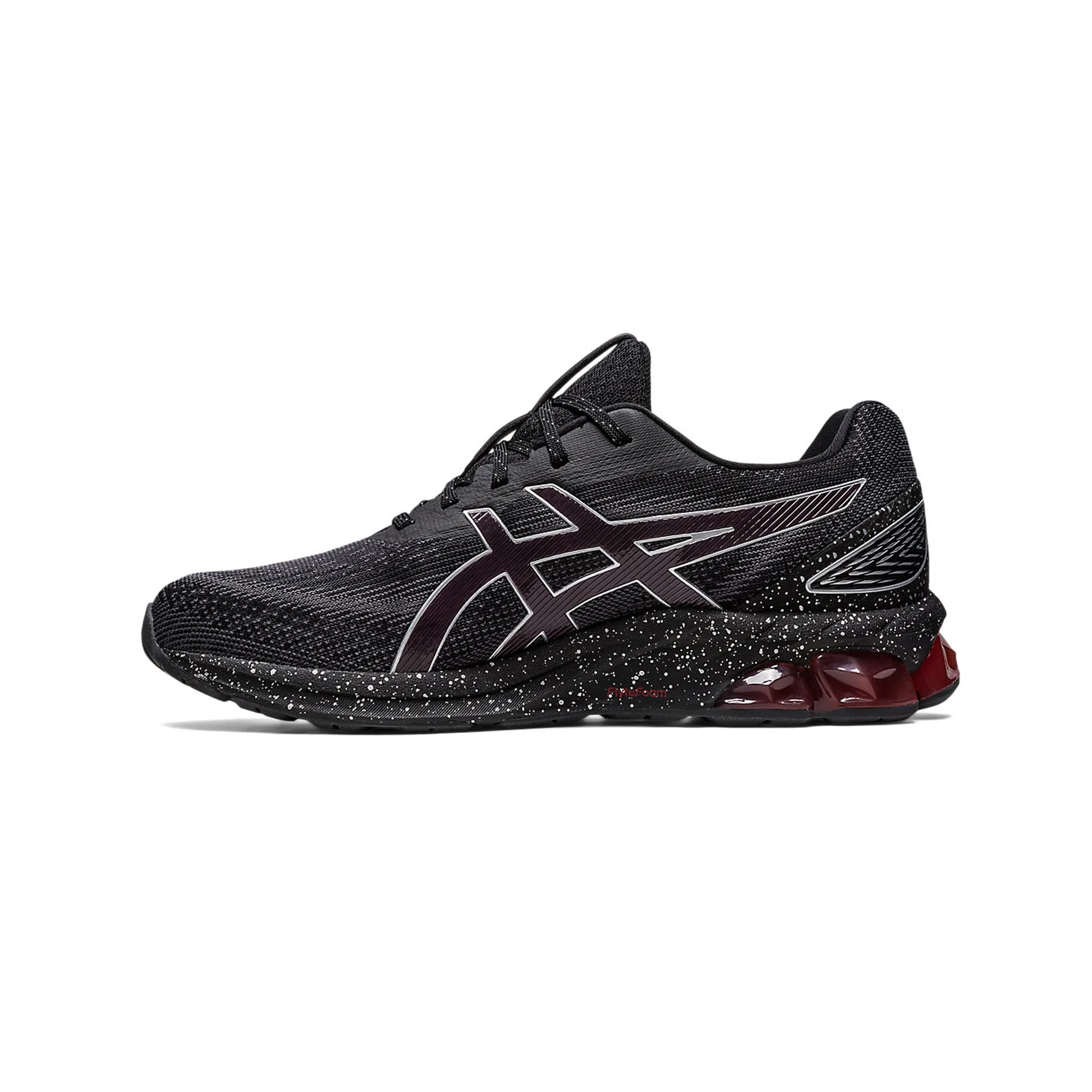 ASICS GEL QUANTUM 180 VII  'Black / Cayenne' Non - Slip