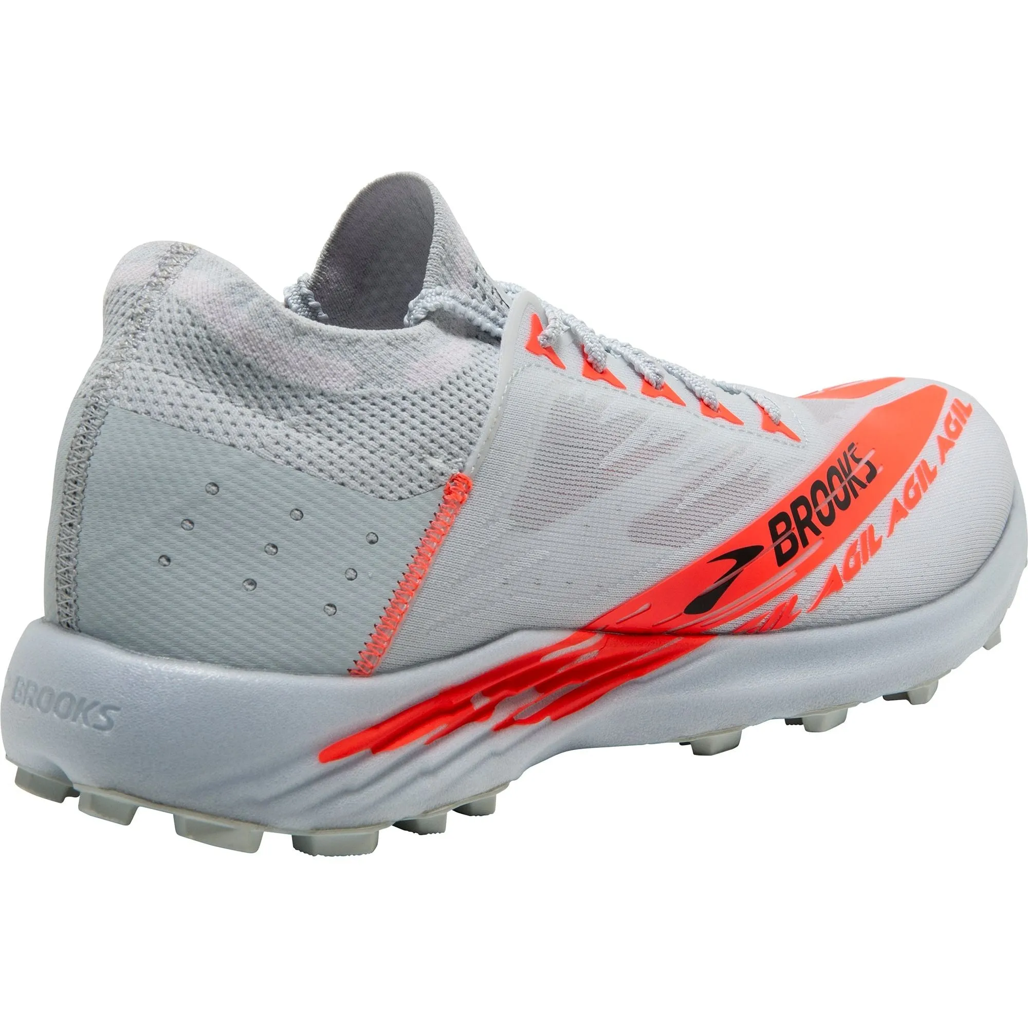 Brooks Catamount Agil Trail Running Shoes - Grey designer - brand shoes