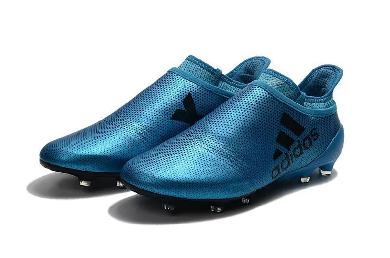 New Adidas X Series FG Ocean Storm Soccer Cleats Shoes Blue Black sportsmanship Game Passing